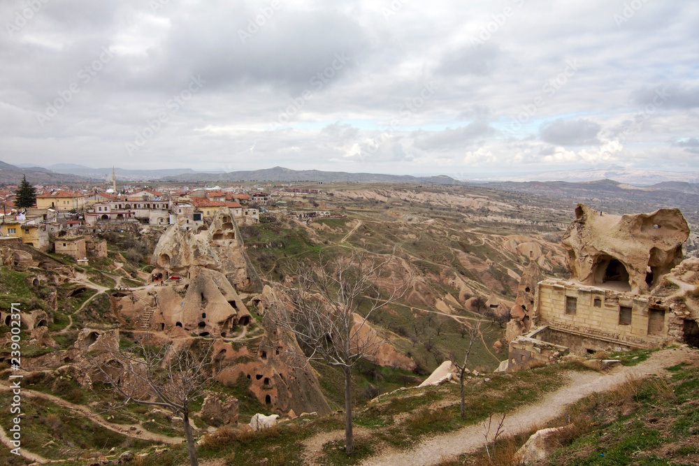 Panorami di Goreme e Uchisar, Cappadocia (Torchia)