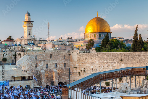 Nice view of the the Western Wall