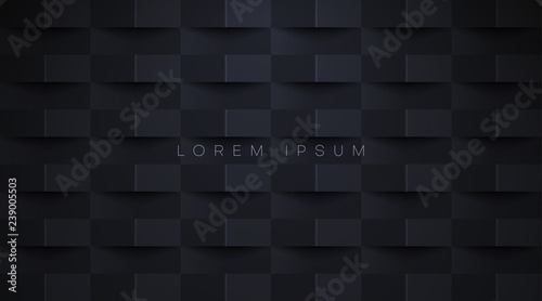 Grey background with geometric pattern and space for text.