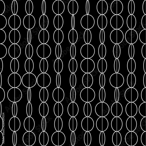 幾何学アートのベクター素材｜リングのオブジェ