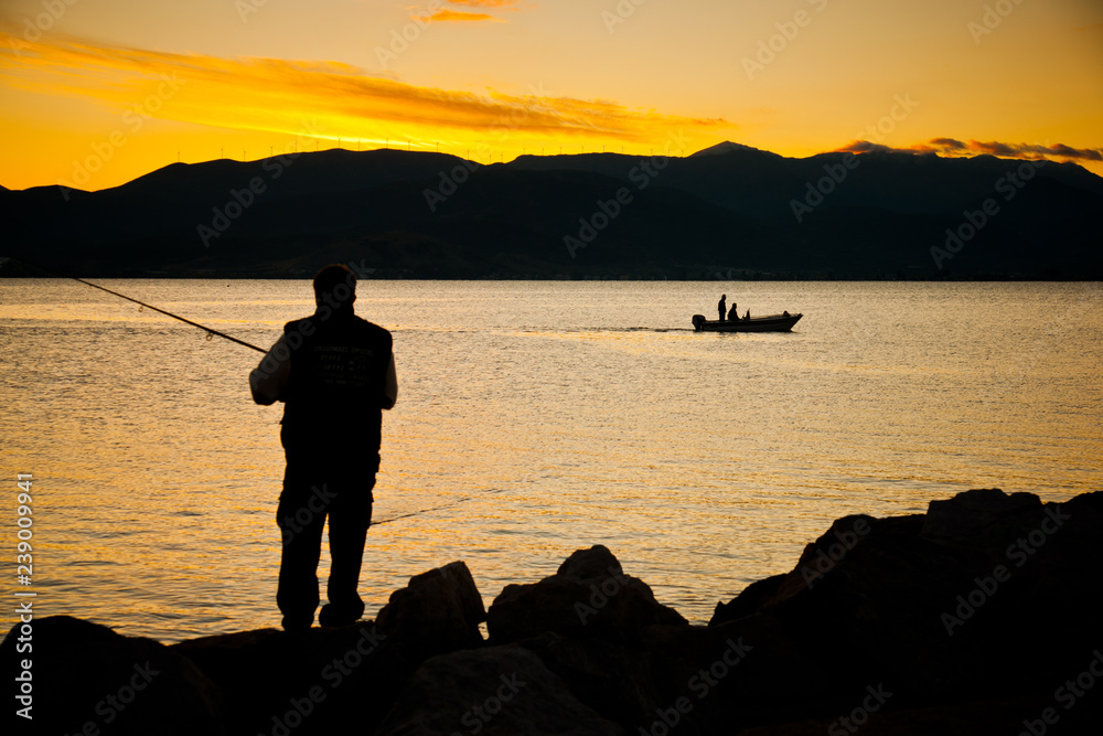 Fisherman at Nafplio