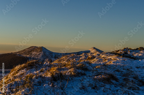 Fototapeta Naklejka Na Ścianę i Meble -  Bieszczady połoniny 