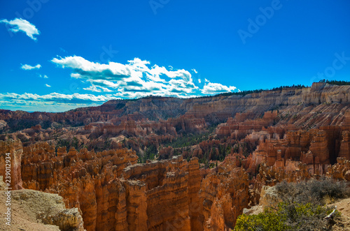 View of Bryce Canyon in Utah