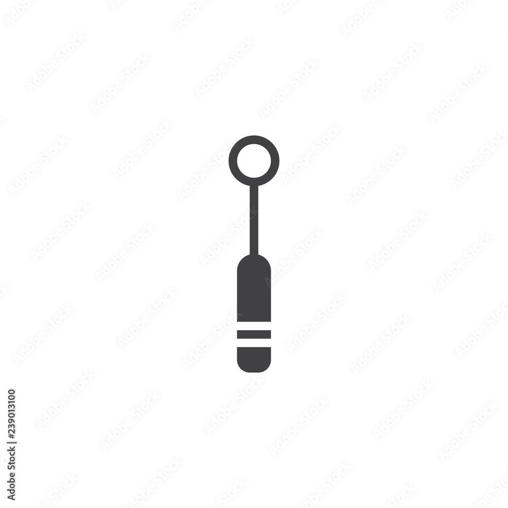 Dentist mirror vector icon. filled flat sign for mobile concept and web design. Dental instrument simple solid icon. Dentistry symbol, logo illustration. Pixel perfect vector graphics Dentist mirror vector icon. filled flat sign for mobile concept and web design. Dental instrument simple solid icon. Dentistry symbol, logo illustration. Pixel perfect vector graphics