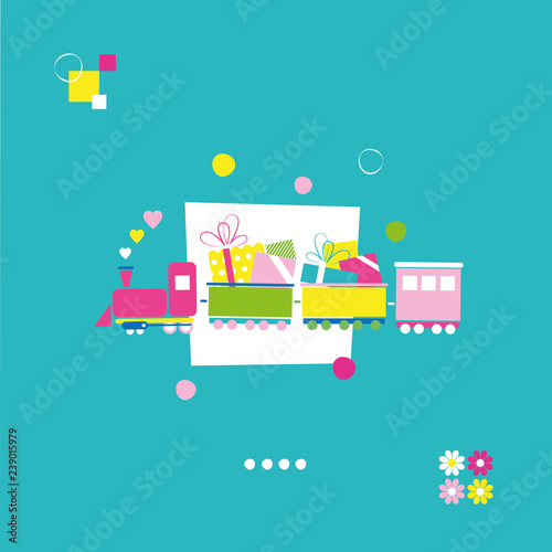 Print Colorful pink, yellow...