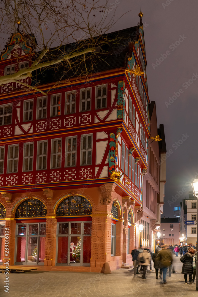 Frankfurt am Main neue Ostzeile Römerberg Frankfurt am Main neue Ostzeile Römerberg