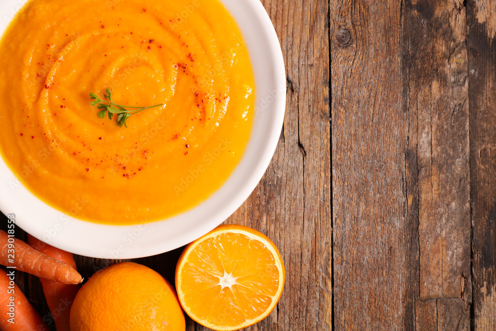 carrot and orange soup carrot and orange soup