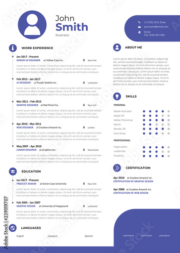 Clean Resume Portfolio