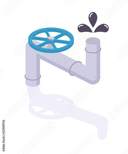 Metal pipe for gas pipeline, gasoline and petroleum resources.