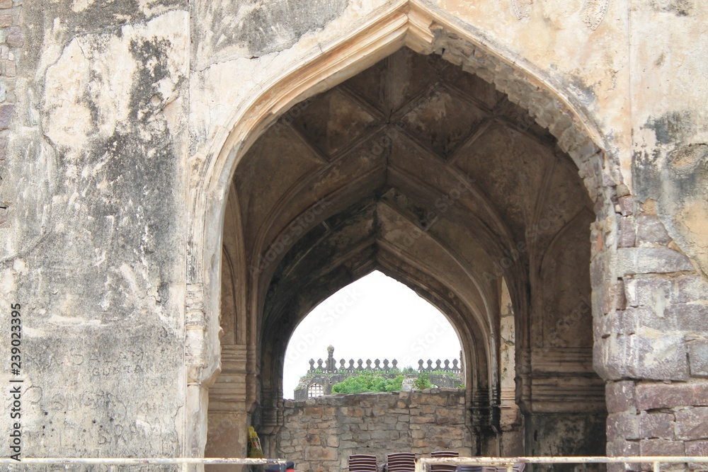 Golkonda Fort, Hyderabad, India