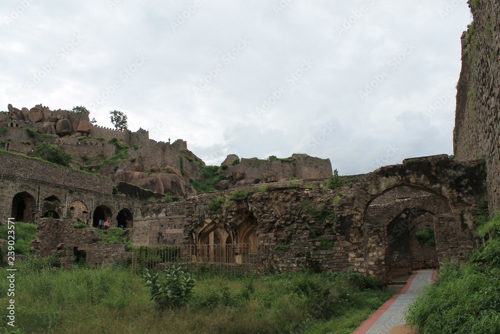 Golkonda Fort, Hyderabad, India