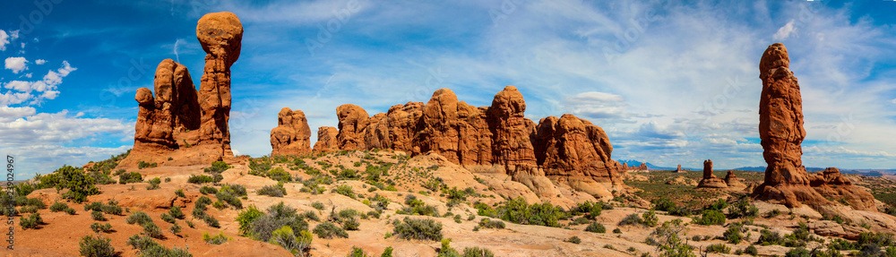 Fototapeta premium Garden of Eden Panaroma