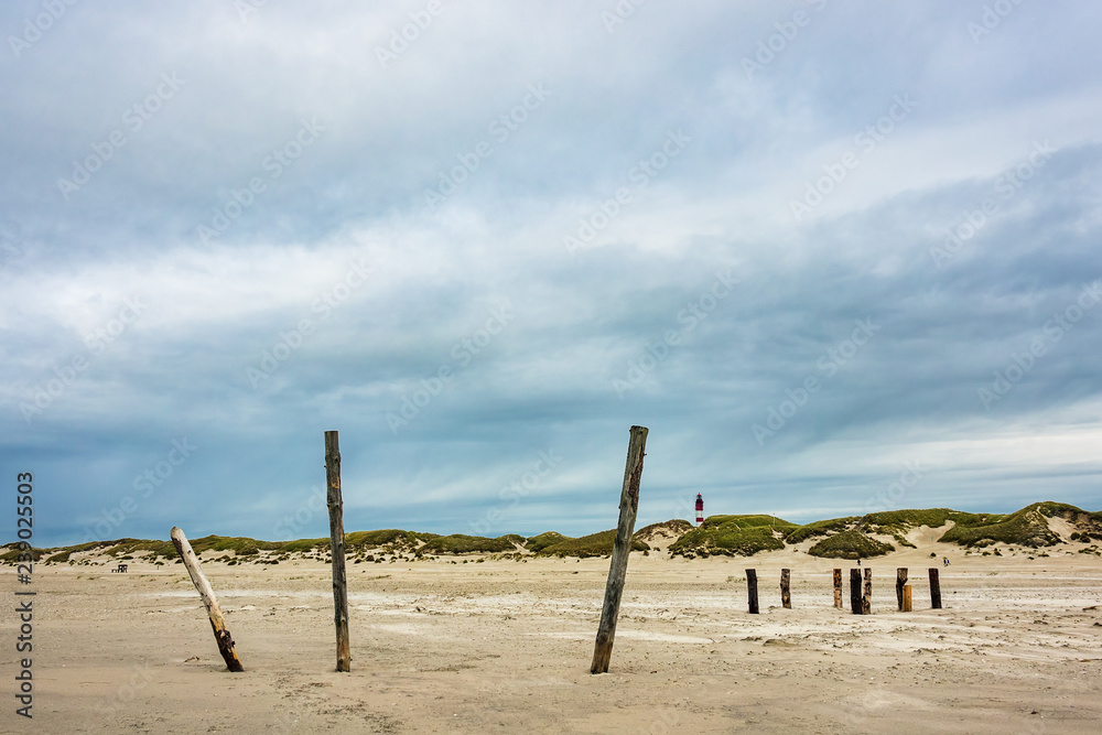 Landschaft mit Dünen auf der Insel Amrum Landschaft mit Dünen auf der Insel Amrum
