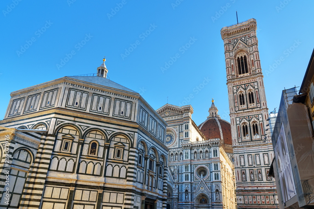 Cathedral of Santa Maria del Fiore, Duomo in Florence. Italy