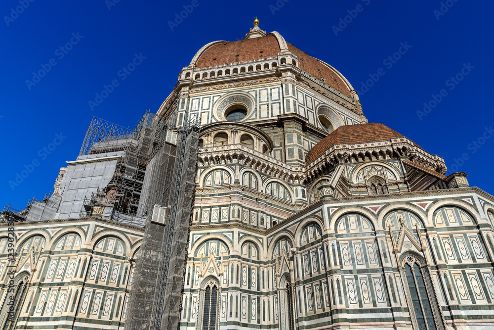 Cathedral of Santa Maria del Fiore, Duomo in Florence. Italy