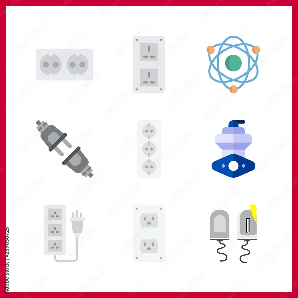 9 energy icon. Vector illustration energy set. atom and motor icons for energy works 9 energy icon. Vector illustration energy set. atom and motor icons for energy works