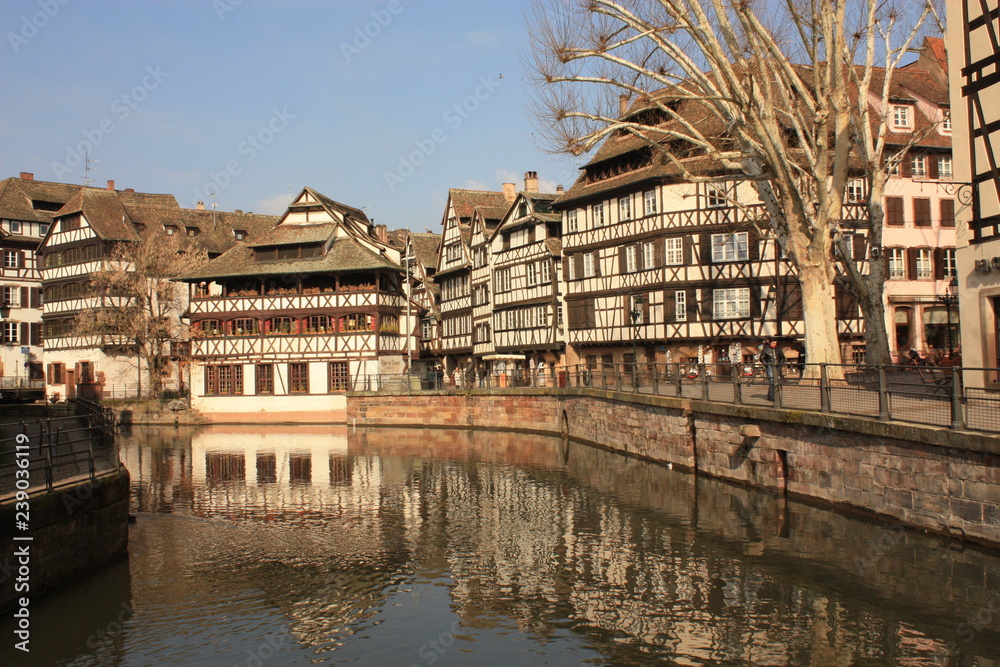 Vieille Ville Strasbourg Alsace France - Strasburg Old Town