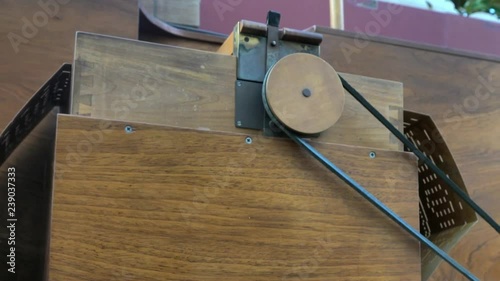 The huge electromechanical barrel organ on carnival