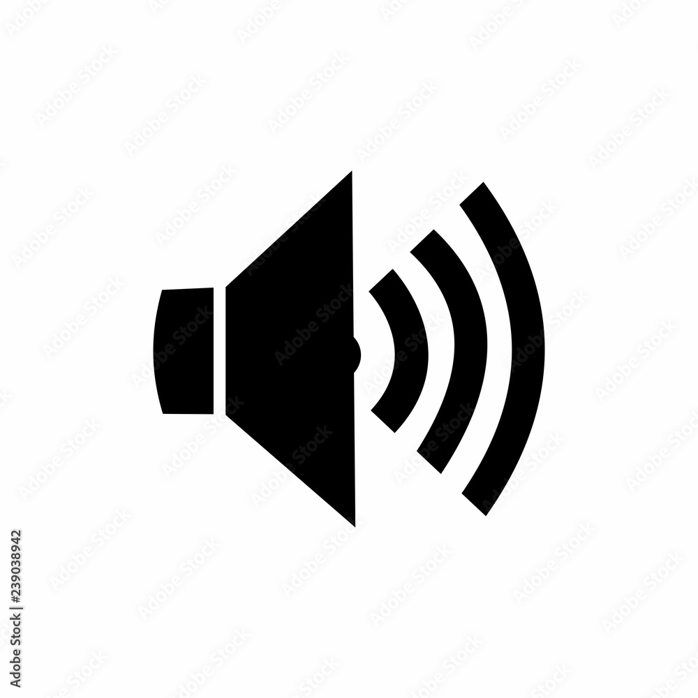 Speaker icon vector Speaker icon vector