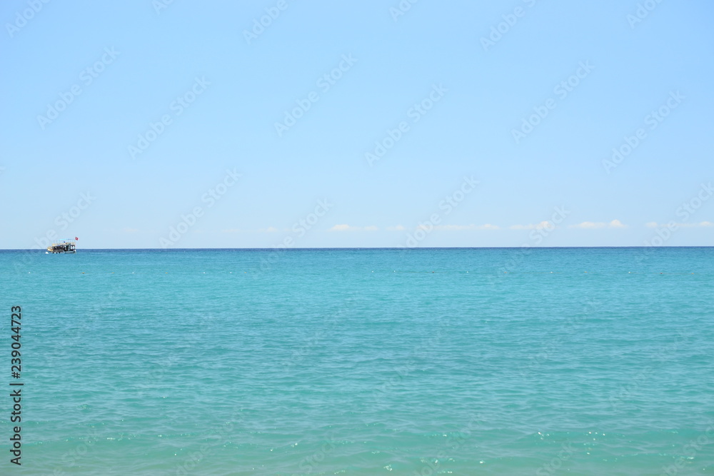 Fototapeta premium Seascape Mediterranean in Turkey