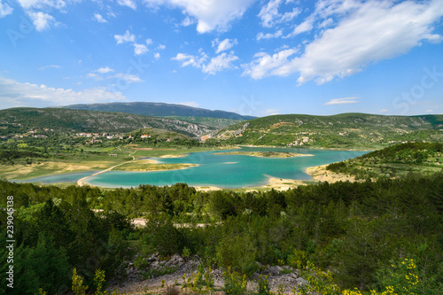 Red Lake (Crveno jezero) Blue Lake (Plavo jezero) and sourrounding lakes of Imotsko Polje, Croatia are sites of greatest landscape diversity of Europe. 
