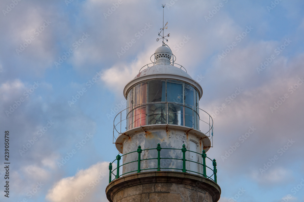 corrubedo lighthouse in galicia