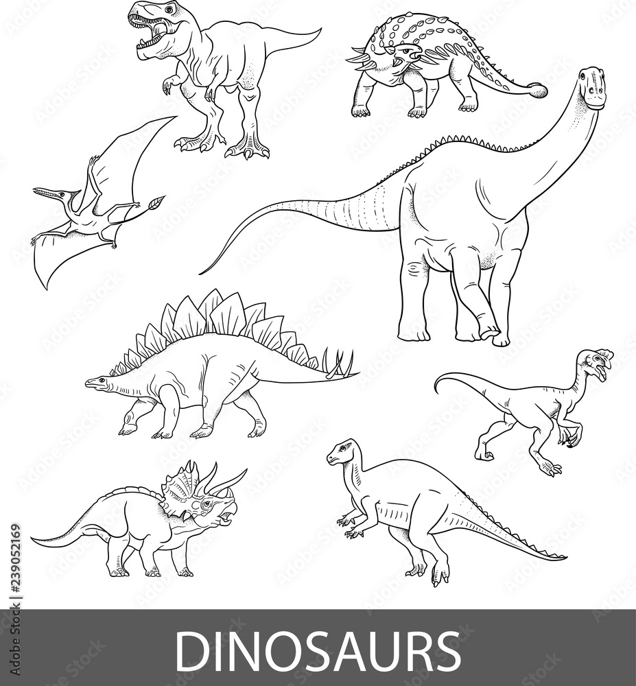 types-of-dinosaurs-coloring-pages