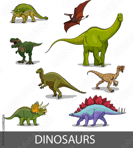 Dinosaur Vector Set