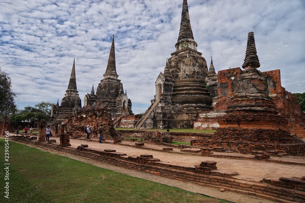 temple in ayutthaya thailand