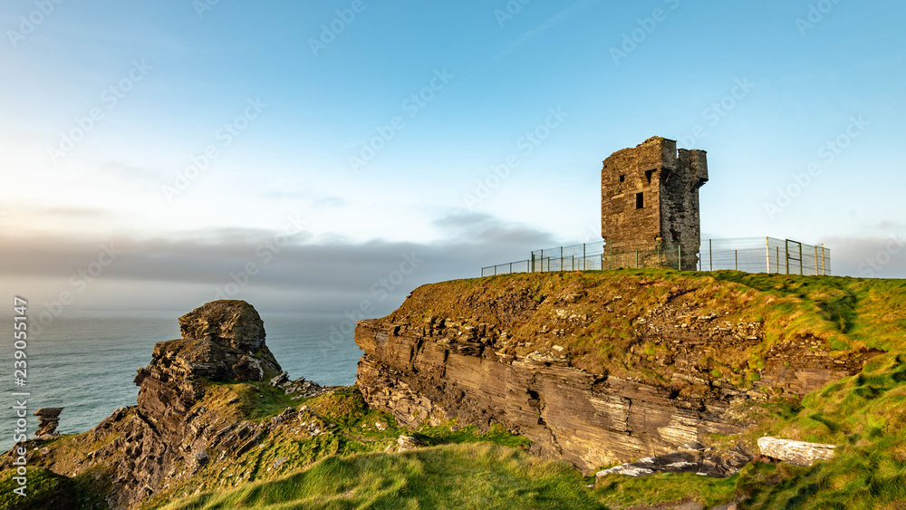 Napoleonic Watchtower at Cliffs of Moher