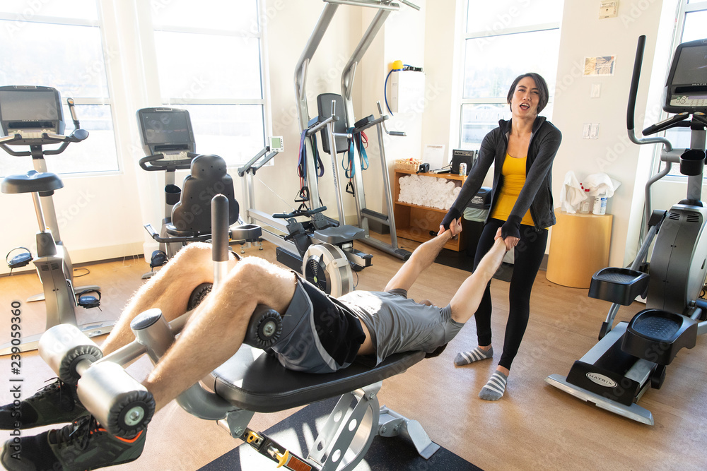 people in the gym people in the gym