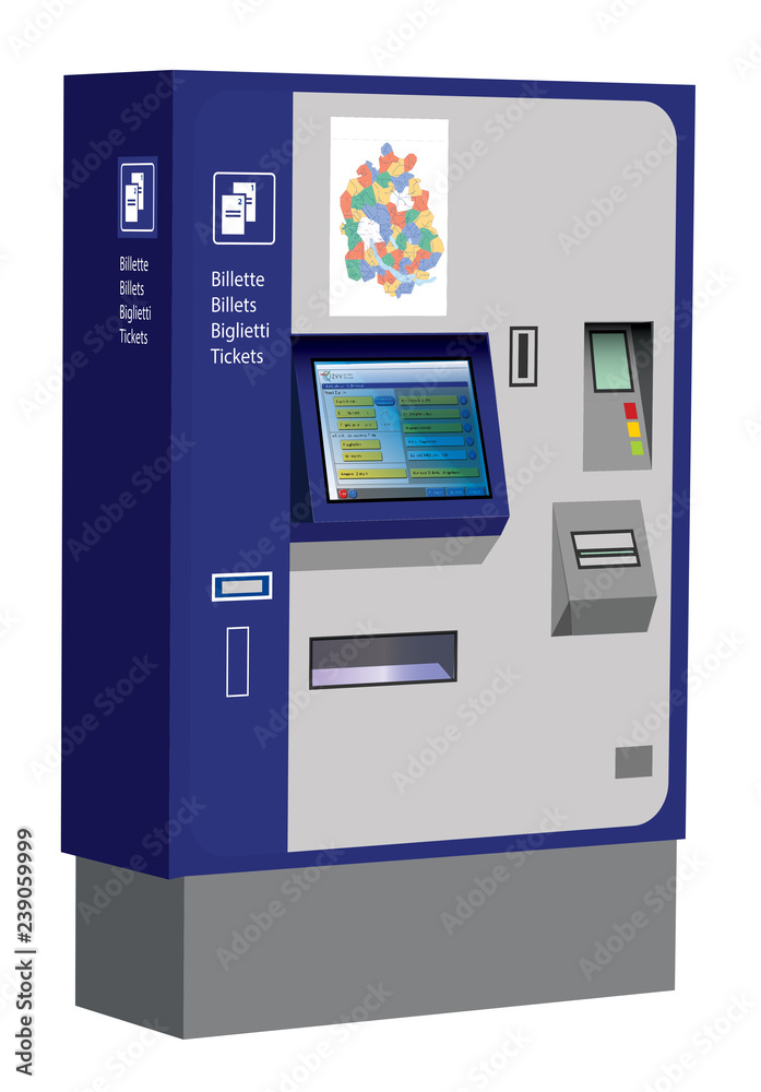 Swiss transportation ticket machine Swiss transportation ticket machine