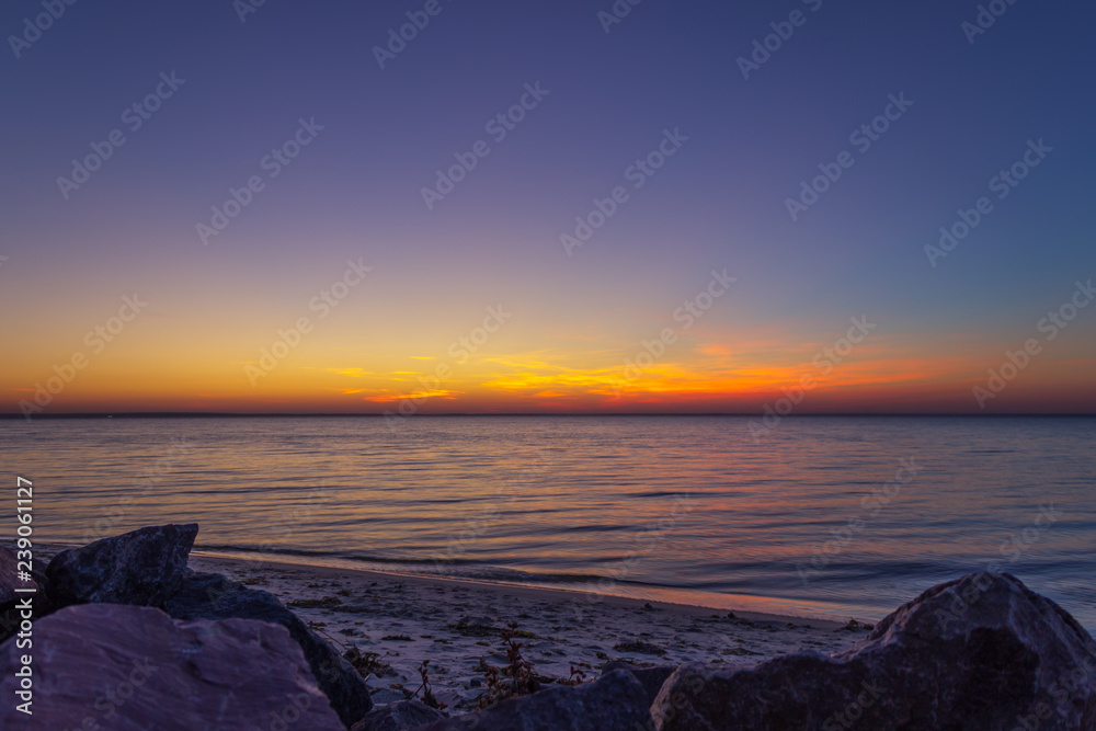Obraz premium sunset on beach
