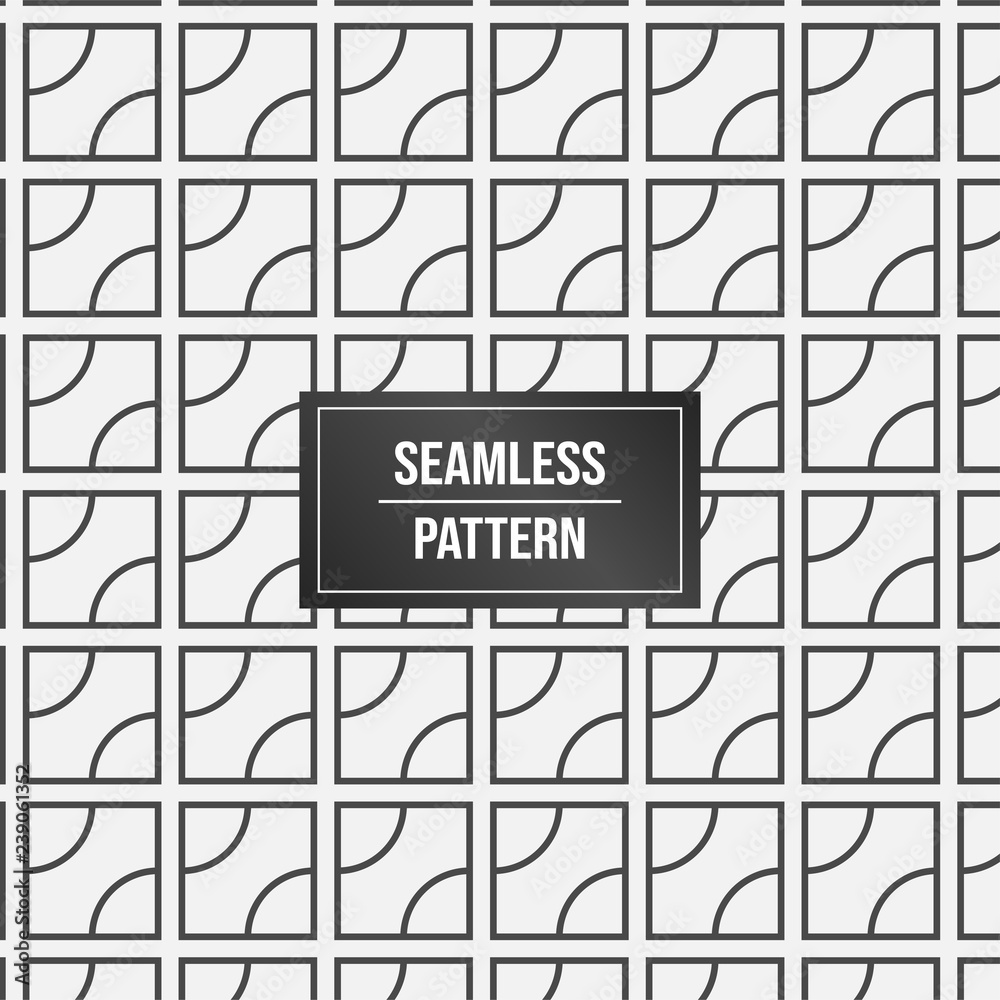 Geometric pattern background. Modern Abstract seamless pattern