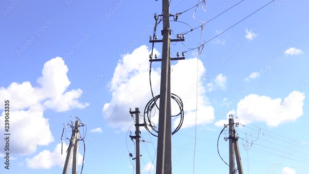 Portable grounding. Temporary grounding of power lines. Grounding power