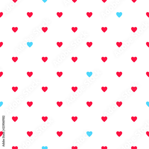 Photography Heart seamless pattern, endless texture
