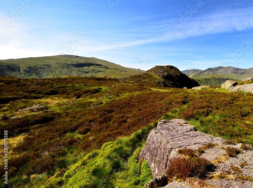 High riase and Sergeant's Crag