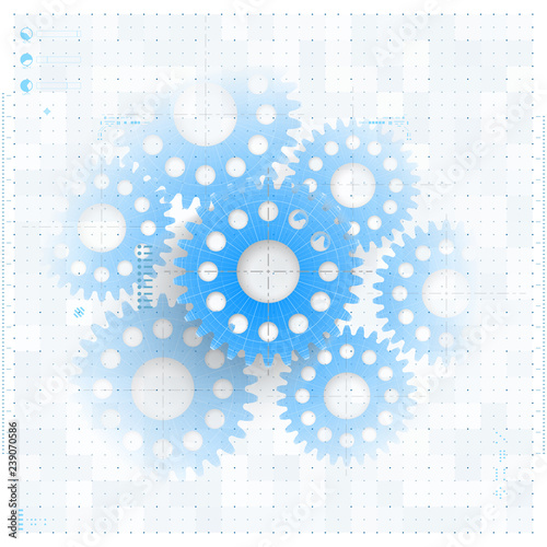 Abstract technology background