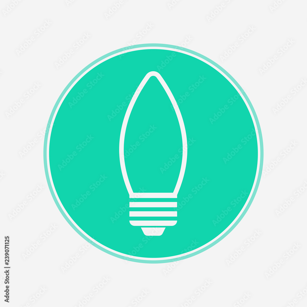 Light bulb vector icon sign symbol Light bulb vector icon sign symbol