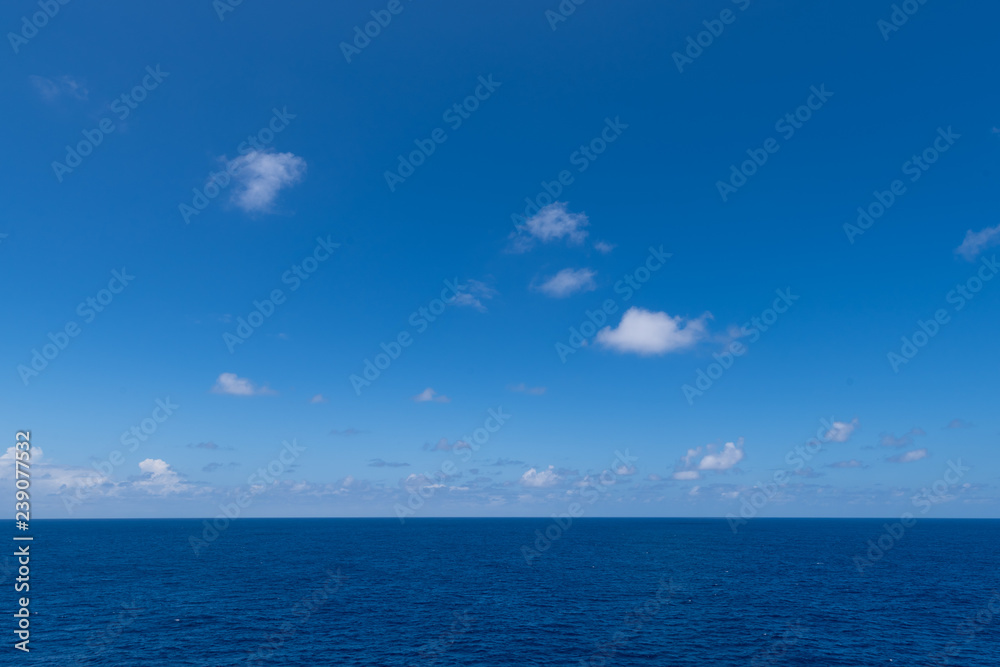 sea and blue sky