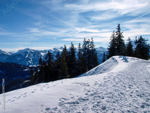 Zoeblen, winter landscape