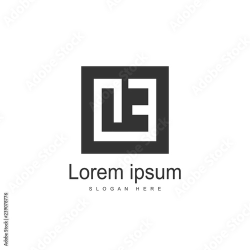 Bilde på lerret Initial Letter O Logo Template Vector Design