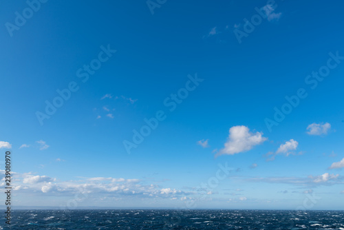 sea and blue sky