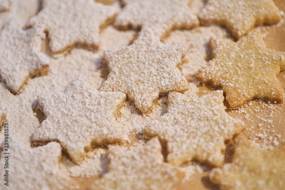 biscuit cookies with sugar powder biscuit cookies with sugar powder