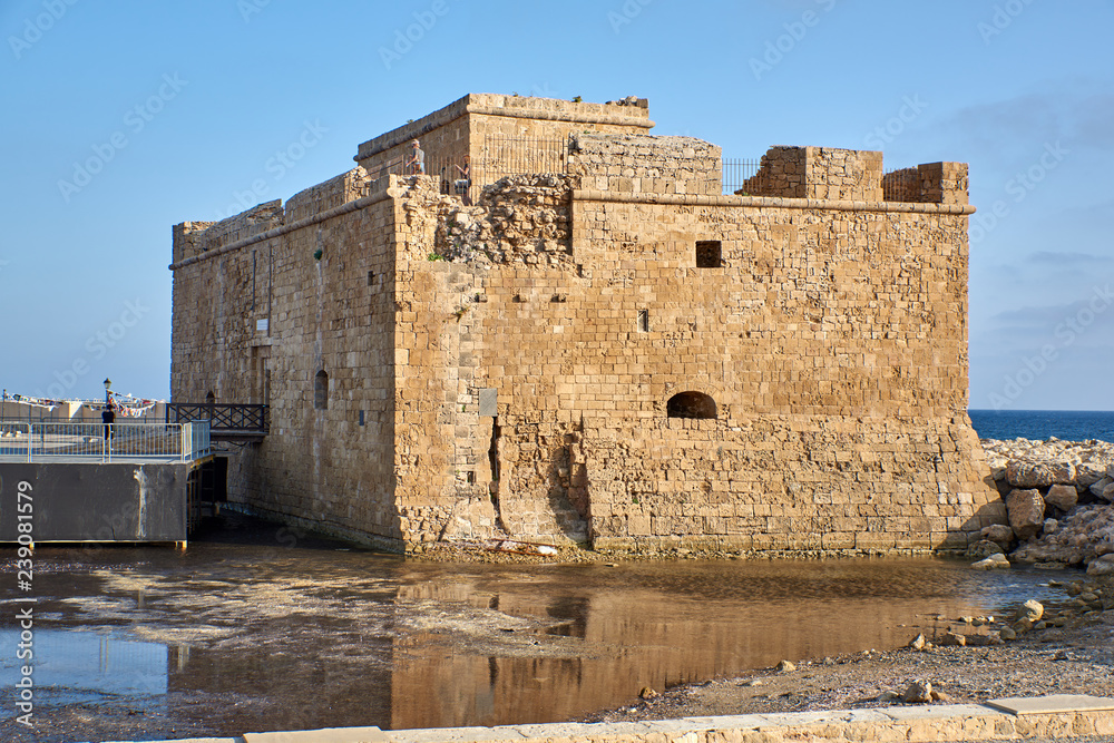 Cyprus. Pathos. Medieval castle