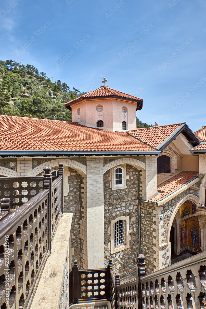 Cyprus. Troodos. Monastery Kykkos. Katholikon - the main monastic church