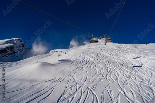 Grindelwald Skigebiet Kleine Scheidegg Honegg Lauberhorn