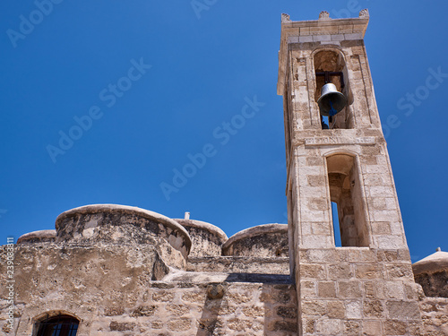 Cyprus. Pathos. Yeroskipou Church of St. Paraskeva. Bell tower