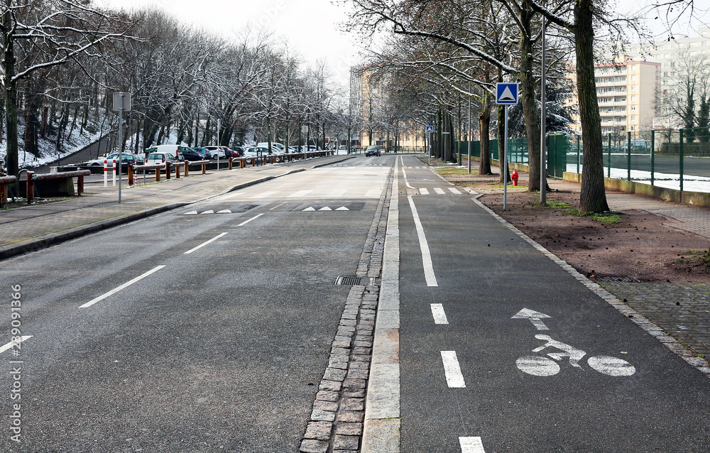 piste cyclable - Strasbourg