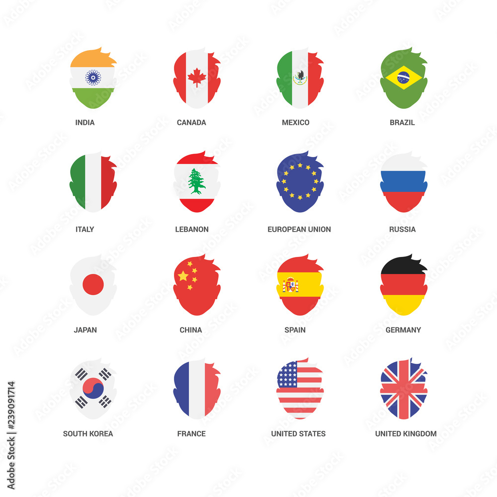 Simple Set of 16 Vector Icon. Contains such Icons as United kingdom, Lebanon, India, undefined, Germany, China, Canada. Editable Stroke pixel perfect Simple Set of 16 Vector Icon. Contains such Icons as United kingdom, Lebanon, India, undefined, Germany, China, Canada. Editable Stroke pixel perfect